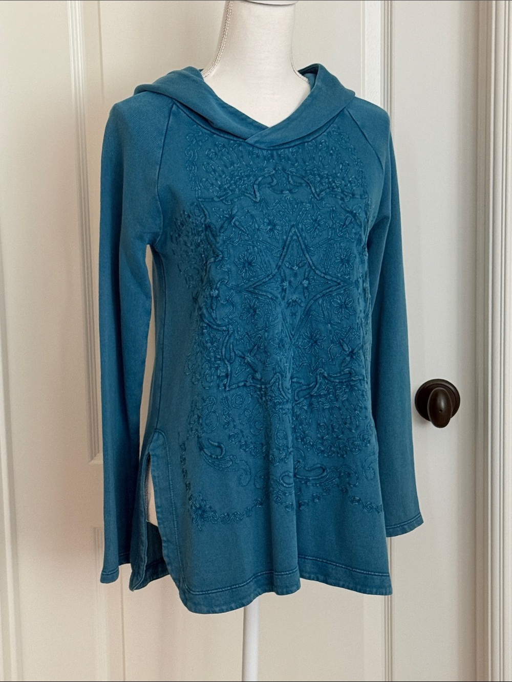 Lucky Brand Lucky Lotus Vintage Hooded Sweatshirt